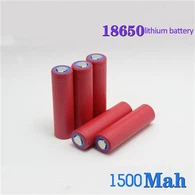 18650 3.2V 1500MAH ličio jonų LiFePO4 akumuliatoriaus elementas