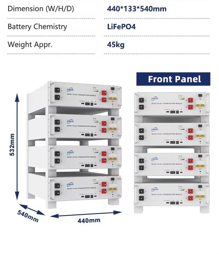 48V Rack Mount Lifepo4 Battery