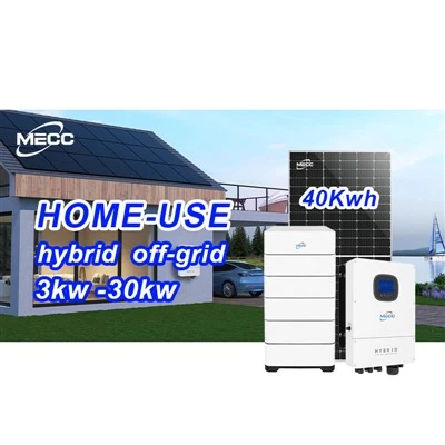 10kW nuo tinklo hibridinės saulės akumuliatorių sistemos